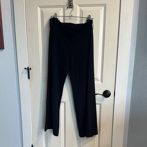 H&M Mama (maternity) Wide Leg Navy Blue Pants